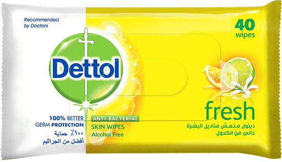 Dettol Skin Wipes Fresh`