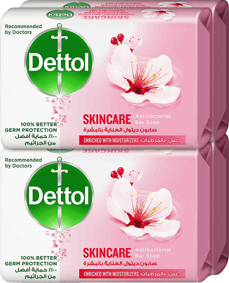 Dettol Antibacterial Bar Soap Skin Care 120g Dettol