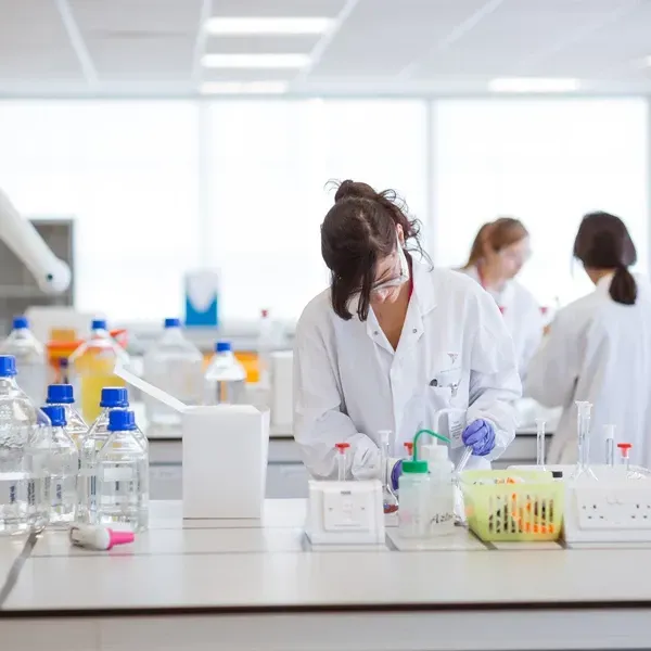 RB Lab with workers
