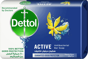 DETTOL ANTIBACTERIAL BAR SOAP ACTIVE 120 G