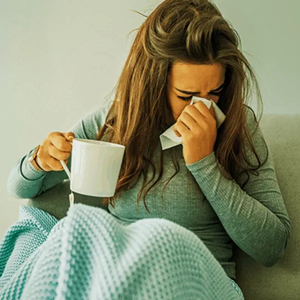 Difference between Covid-19, allergies and flu