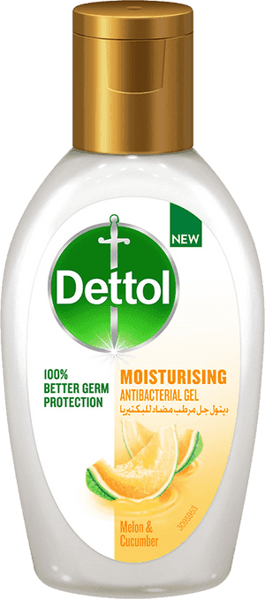 Dettol Moisturizing Anti-Bacterial Hand Sanitizer – Melon & Cucumber