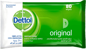 Dettol Original Anti-Bacterial Multi Use Wipes